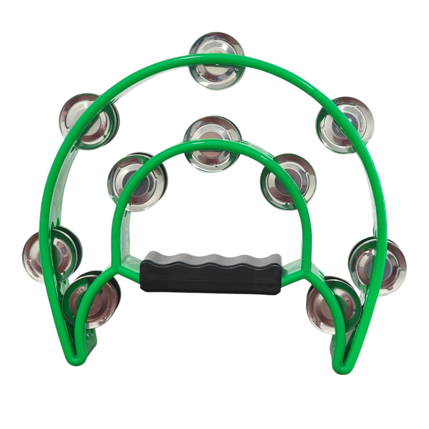 Pandero Musical Media Luna Hendrix Verde 20x20 Cm