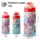 thumbnail image 2 of Baby RikiBotella de Agua con Tapa Pop Top de Un Toque, Acero Inoxidable, a Prueba de Fugas, para Deportes, Botella Infantil rosa 12 oz, 2 of 6