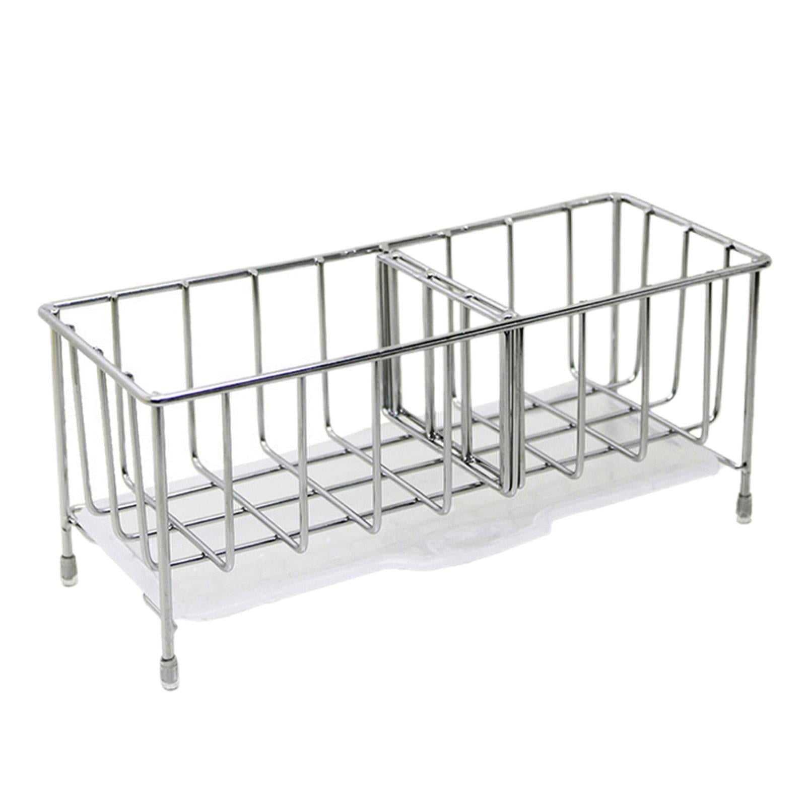 Bothyi - Soporte Para Esponja De Cocina De Acero Inoxidable, Jabonera, Organizador Caddy A Prueba De Herrumbre