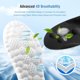 thumbnail image 3 of Plantillas ENLOPQ 4D Cloud-Like Comfort: espuma viscoelástica, color negro, 3 of 6