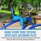 thumbnail image 2 of Asiento infantil para bicicleta KaZAM Classic azul claro 15 kg, 2 of 7