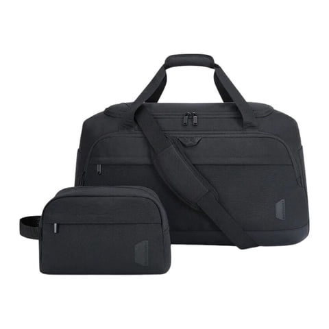 Bagsmart Bolso Fin De Semana 38 L Con Neceser Y Zapatero Negro