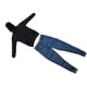thumbnail image 5 of 1/6 Escala Hombres Sudadera Con Capucha Larga Pantalones Vaqueros Para Figuras De Acción De 12 Pulgadas, 5 of 5