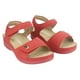 thumbnail image 4 of Sandalia Chalada Mujer Kon-15 Rojo Casual, 4 of 5