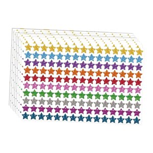 Magideal - Pegatinas De Estrellas Pequeñas, Etiquetas De Gráfico De Comportamiento De Recompensa Autopegadas, Pegatina De Gráfico De Comportamiento Para Álbum De