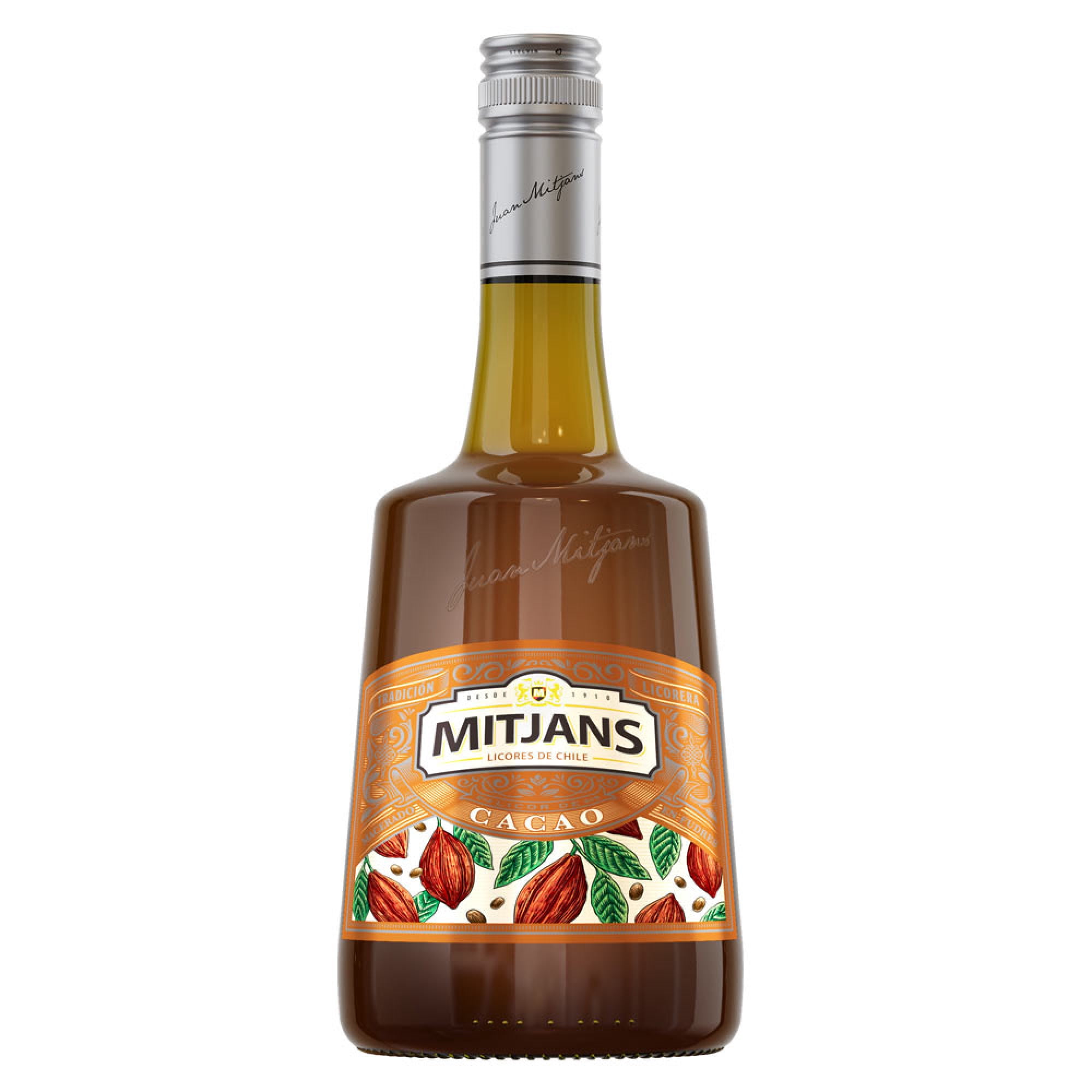 Licor De Cacao Botella 750 cc Mitjans