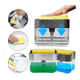 thumbnail image 2 of Dispensador De Jabon 2 En 1 Con Soporte De Esponja Gris, 2 of 3