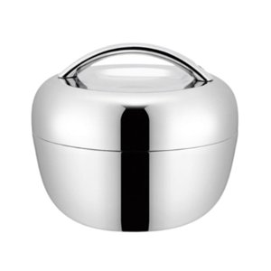 Bothyi - Caja Bento De Acero Inoxidable Contenedor De Almuerzo Aislado Para Acampar Picnics Hogar 0.8L