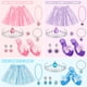 thumbnail image 5 of Tienda de joyas y juguetes de disfraces para princesas LJZJ con faldas, 5 of 7