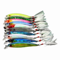 Magideal - 10 Señuelos De Pesca, Equipo, Regalos Únicos, Señuelos De Natación Realistas, Crankbaits Para Trucha, Gallineta Nórdica, Lucio, Perca De Agua Salada