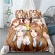 thumbnail image 1 of Fashion Anime Attack on Titan Home Textile Pillow Case Bed Linen Duvet Covers Kids Comforter Bedding Sets For Home Textiles Bed Sheets, 1 of 5