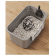 thumbnail image 2 of Arenero Grande 50cm Bandeja Sanitaria De Gatos Con Pala Gris, 2 of 3