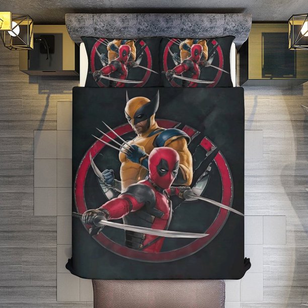 Spider-Man Comforter Set for Kids Boys Teen Men Tween 3D Lightweight Microfiber Bedding Sets
