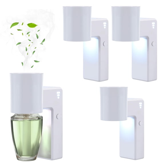 Tapón de pared para fragancia con luz nocturna y difusor de aceite ROSSEX