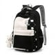 thumbnail image 1 of Kawaii School Backpack for Girls Cute School Bags Waterproof Bookbag Teens College Student Travel Shoulder Bag 100% High Quality, 1 of 3