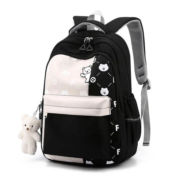 Kawaii School Backpack for Girls Cute School Bags Waterproof Bookbag Teens College Student Travel Shoulder Bag 100% High Quality