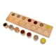 thumbnail image 1 of Tablero Rugoso Montessori De Fácil Uso Para Desarrollar La Inteligencia Y Practicar Los Sentidos, 1 of 5