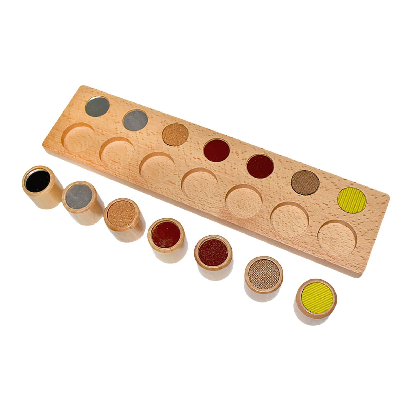Bothyi - Tablero Rugoso Montessori De Fácil Uso Para Desarrollar La Inteligencia Y Practicar Los Sentidos