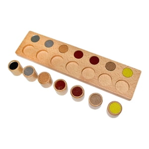 Bothyi - Tablero Rugoso Montessori De Fácil Uso Para Desarrollar La Inteligencia Y Practicar Los Sentidos