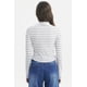 thumbnail image 3 of Polera Mujer Juvenil Blanco/Negro, 3 of 4