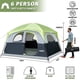 thumbnail image 2 of Carpa Para Acampar Cabina Impermeable A Prueba De Viento Para 6 Personas, 2 of 7