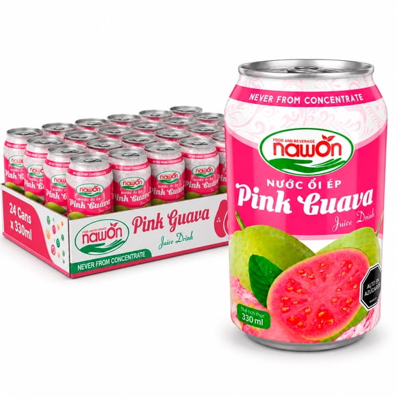 Jugo de Guayaba Rosa x24