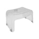 thumbnail image 5 of Banco de Zapatos Taburete Pequeño de Baño Asiento de Ducha Acrílico Antideslizante Material PP Adecuado para Adultos Y Niños en Baño Vestíbulo Sala de Claro, 5 of 5