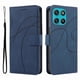 thumbnail image 5 of Funda tipo cartera con tapa para Motorola MOTO G57 Power 5G con tarjetero, soporte y cubierta magnética Azul, 5 of 5