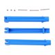 thumbnail image 2 of 3x Flecha Pluma Tiro Con Arco Fletching Jig Stick Plástico Fletches Herramienta De Bricolaje Azul, 2 of 5