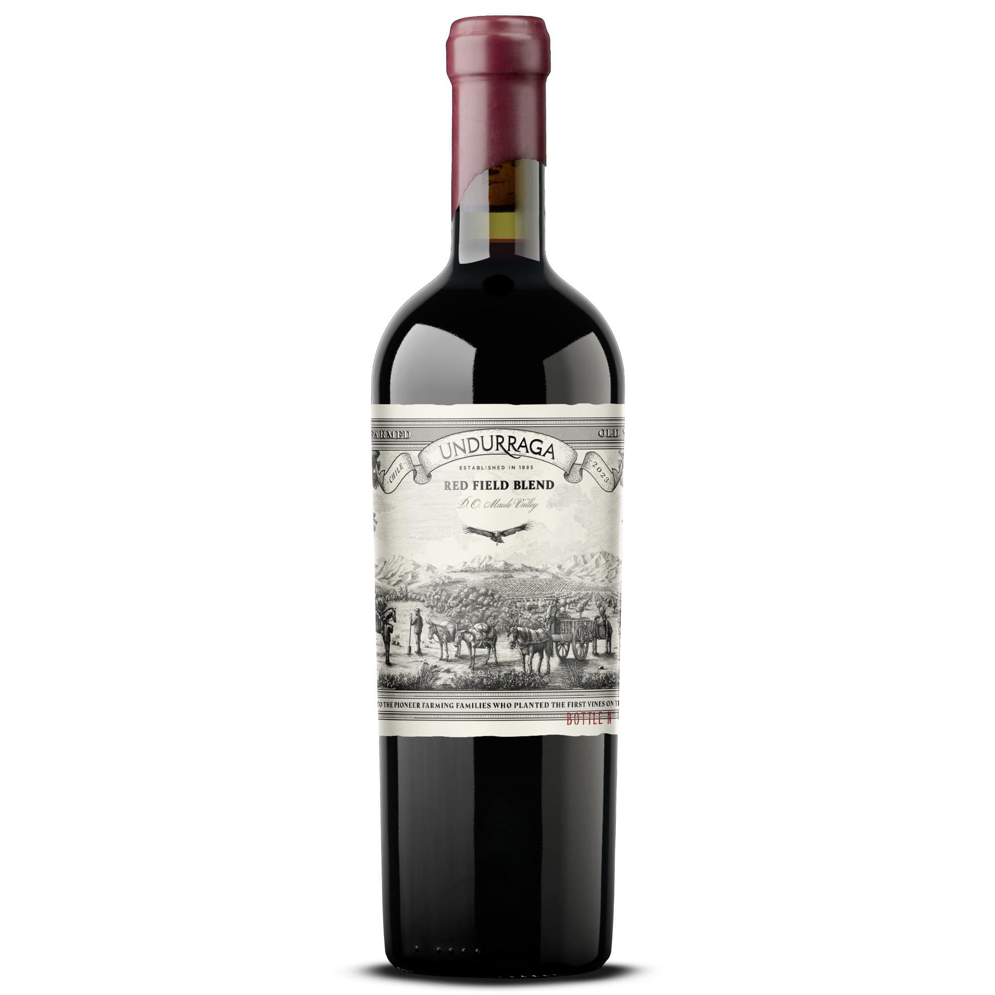 Vino Tinto Red Field Blend 13° Botella 750 ml Undurraga