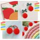 thumbnail image 4 of Pompones MORFEN 150 piezas 2,5 cm Rojo - Materiales de manualidades, 4 of 8