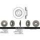 thumbnail image 2 of Disco Freno para auto Chevrolet TrailBlazer 2002-2009 Delantero, 2 of 4