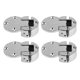thumbnail image 1 of Bisagra De La Mesa Plegable De Aleación De Zinc De 4 Piezas Y Bisagra De 90 Grados Para La Recepción De Gota El Gabinete El Hardware De Las Puertas De Los Muebles Del Armario (tamaño Medio, 1 of 3