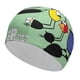 thumbnail image 1 of Peep y el gran mundo ancho Gorro de Natación de Licra, Gorro de Baño de Tela Cómoda, Gorro Elástico Antideslizante para Hombres, Mujeres y Niños, 1 of 6