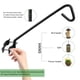 thumbnail image 2 of Gancho de almacenamiento MIXXIDEA, 28 cm, acero pesado, negro, 2 of 8