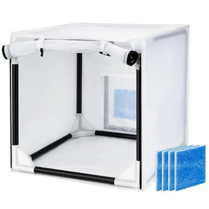 Cabina De Pintura Con Aerógrafo Gtian Portátil Con Filtro De 15 X 15 X 15 Cm