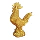 thumbnail image 1 of Estatuilla De Pollo, Artesanía Decorativa, Escultura De Gallo Para A?o Nuevo, Vacaciones, Hotel, 9x5x15cm, 1 of 5