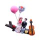 thumbnail image 5 of Decoraciones Para Salpicadero De Coche Figura En Miniatura Estatua Para Fiesta Ni?as Regalos Bifurcados Recién Casados, 5 of 5
