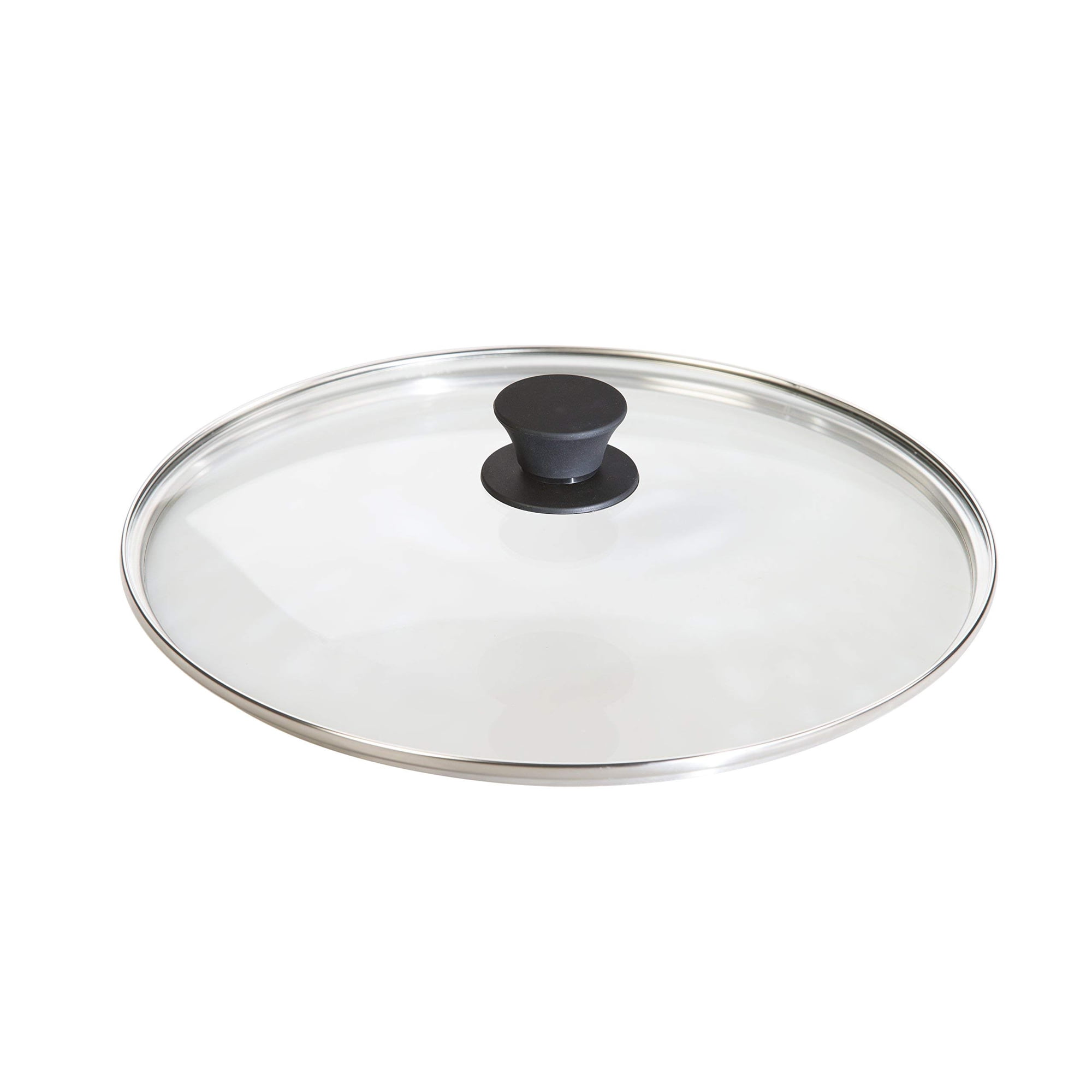 Tapa Redonda De Vidrio Templado Lodge Para Utensilios De Cocina De 12 Pulgadas