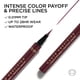 thumbnail image 3 of Delineador líquido L'Oreal Paris Haute Precision 050 Burgundy, 3 of 8