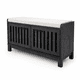 thumbnail image 4 of Mueble Zapatero Gris Para Sentarse Y Organizar Calzado, 4 of 8