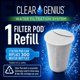 thumbnail image 2 of Jarra Filtradora de Agua Clear Genius 1,4 L libre de BPA, 2 of 9