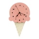 thumbnail image 3 of Reloj De Pared Reloj Decorativo De Pared Simple Para Sala De Estar Decoración Del Hogar De Pared Para Ni?os Rosa Oscuro, 3 of 5