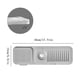 thumbnail image 1 of 1pc Silicone Draining Pad, Faucet Draining Pad 17.71*5.51in, 1 of 5
