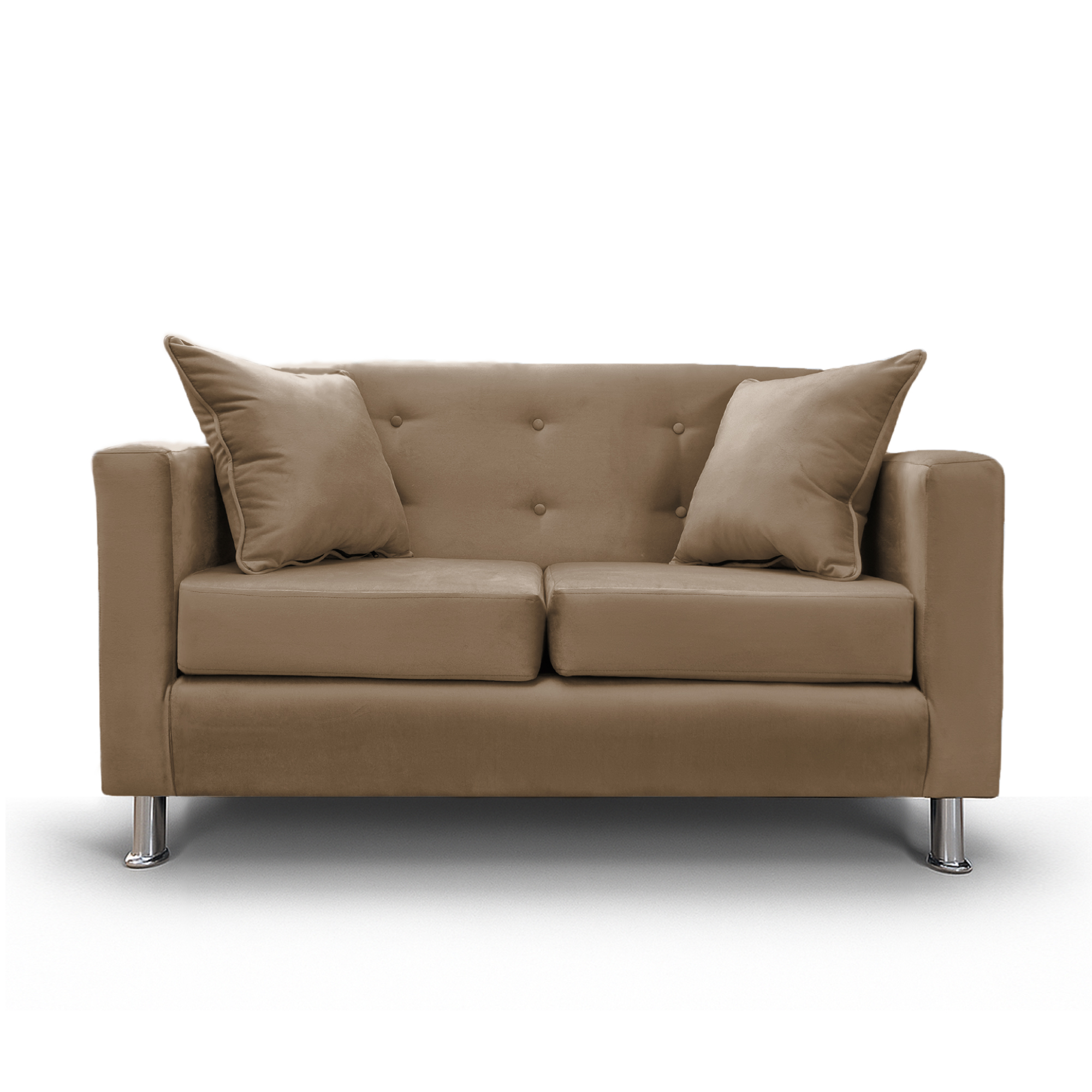 Mbc - Sofá 2 Cuerpos New Mallorca Felpa Café