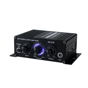 Bothyi - Amplificador De Audio Estéreo Para Altavoces Domésticos, Coche, Teléfono, Fiesta, Altavoz De 20 W + 20 W