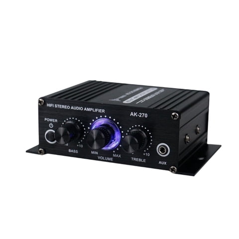 Bothyi - Amplificador De Audio Estéreo Para Altavoces Domésticos, Coche, Teléfono, Fiesta, Altavoz De 20 W + 20 W