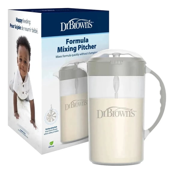 Jarra Para Mezclar Leche Y Fórmulas Dr Brown's Gris 0 Grumos