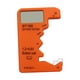 thumbnail image 1 of Probador De Batería Portátil Comprobador De Batería Universal Para 9V 1.5V AA Naranja, 1 of 5