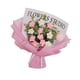 thumbnail image 1 of Ramo De Flores De Ganchillo Ramo De Ganchillo Duradero Para Cafe Aniversario Vacaciones Rosa, 1 of 3